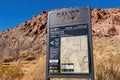 Sign of the Calico Basin Trail