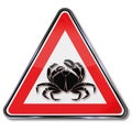 Sign cancer and crustacean