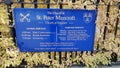Sign, Church of St. Peter Mancroft, Norwich, Norfolk, England, UK