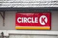 A sign of a Circle-K convince store Robbery Reported at Circle-K. Illustrative