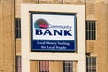 Sign for Community Bank in Walla Walla Washington