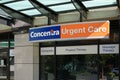 Sign at Concentra Urgent Care building in Seattle