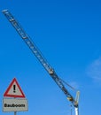 Sign Construction Boom german \