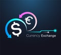 Sign design and currency exchange