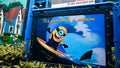 Sign of Despicable Me Minion Mayhem in Universal Studios Japan. Royalty Free Stock Photo