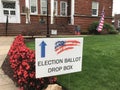 Election Ballot Drop Box, Vote, Presidential Election, Rutherford, NJ, USA
