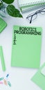 Sign displaying Robotics Programming. Business showcase software that used to perform autonomous tasks Royalty Free Stock Photo