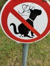 Sign dogs not allowed