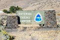 Sign for Entering Yakima Canyon a Scenic and Recreation Highway