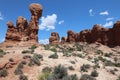 Sign at the Entrance to Arches National Park Royalty Free Stock Photo