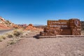 Sign at the entrance to Capitol Reef National Park, Utah Royalty Free Stock Photo