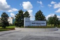 The sign at the entrance of the University of Central Florida School of Medicine Royalty Free Stock Photo