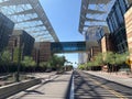 Sign and exterior of the Phoenix Convention Center in the downtown area