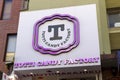 sign of the famous Totti Candy Factory in Harajuku