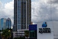 Sign florida aquarium view from the roof