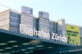 Sign of Flughafen Zurich Airport