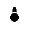 sign in the game elixir icon. Element of computer games for mobile concept and web apps. Icon for website design and development,