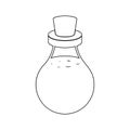 sign in the game elixir icon. Element of Game for mobile concept and web apps icon. Thin line icon for website design and