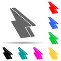 sign in the game elixir multi color style icon. Simple glyph, flat vector of game icons for ui and ux, website or mobile