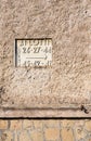 Sign, Garbatella, Rome, Italy Royalty Free Stock Photo