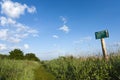 Sign at Groene Strand Royalty Free Stock Photo