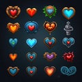 sign heart game ai generated