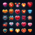 sign heart game ai generated