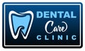 Dental Care Clinic Frame Sign Royalty Free Stock Photo