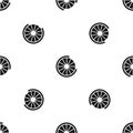 Sign incomplete download pattern seamless black