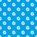Sign incomplete download pattern seamless blue