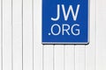 Sign of Jehovah`s witnesses