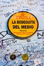 Sign at La Bodeguita del Nedio in Havana Royalty Free Stock Photo