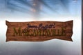 Sign for Margaritaville Restaurant on NCL Breakaway Cruise Ship Royalty Free Stock Photo