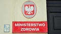 Sign Ministerstwo Zdrowia / Ministry of Health