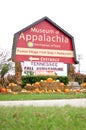 Sign of museum of Appalachia