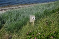 Sign in nature: Do not trespass or keep off the gras