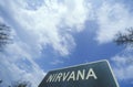 A sign for Nirvana
