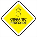 Sign organic peroxide