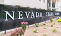 Nevada State Senate Building Royalty Free Stock Photo