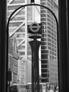 Sign outside Liverpool Street station, London Royalty Free Stock Photo