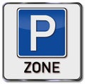 Sign parking zone