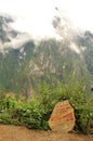 Sign on path to Haba Xueshan