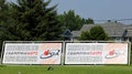 Sign for the PGA of Canada for the 99th playing of the PGA Championship of Canada Royalty Free Stock Photo