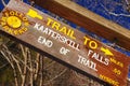 A trail leads to Kaaterskill Falls in New YorkÃ¢â¬â¢s Catskill Mountains