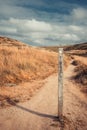 Sign Post for Tintagel Royalty Free Stock Photo