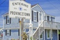 Sign for Provincetown, Massachusetts