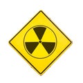 Sign radiation Royalty Free Stock Photo