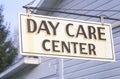A sign that reads Ã¯Â¿Â½Day Care CenterÃ¯Â¿Â½ Royalty Free Stock Photo