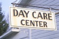 A sign that reads Ã¯Â¿Â½Day Care CenterÃ¯Â¿Â½