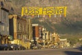 A sign that reads Ã¯Â¿Â½Ideas FestivalÃ¯Â¿Â½